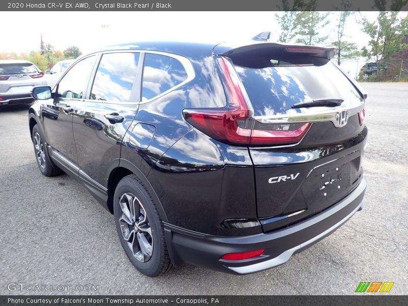 Crystal Black Pearl / Black 2020 Honda CR-V EX AWD