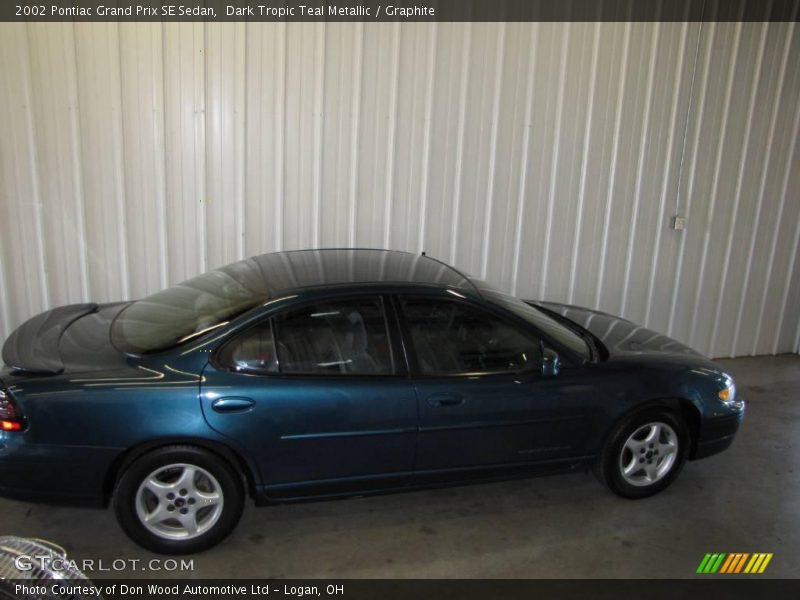 Dark Tropic Teal Metallic / Graphite 2002 Pontiac Grand Prix SE Sedan