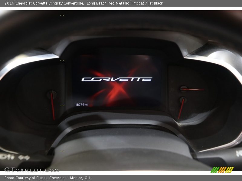 Long Beach Red Metallic Tintcoat / Jet Black 2016 Chevrolet Corvette Stingray Convertible