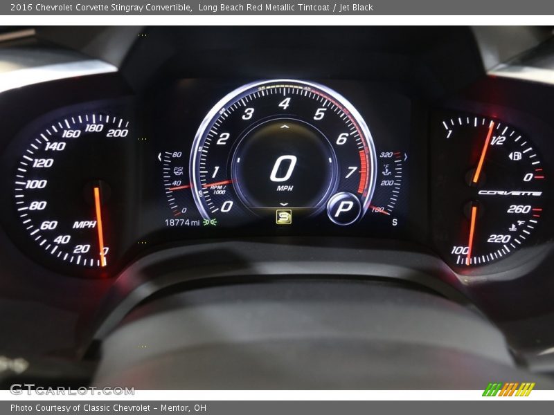  2016 Corvette Stingray Convertible Stingray Convertible Gauges