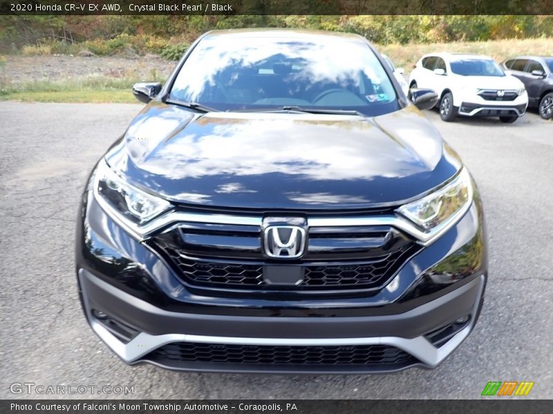 Crystal Black Pearl / Black 2020 Honda CR-V EX AWD