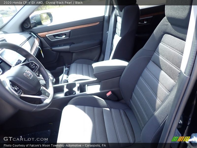 Crystal Black Pearl / Black 2020 Honda CR-V EX AWD