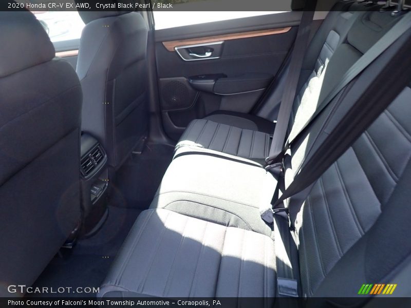 Crystal Black Pearl / Black 2020 Honda CR-V EX AWD