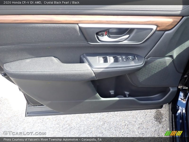 Crystal Black Pearl / Black 2020 Honda CR-V EX AWD