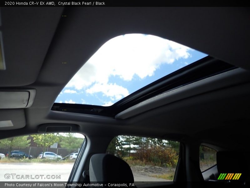 Crystal Black Pearl / Black 2020 Honda CR-V EX AWD