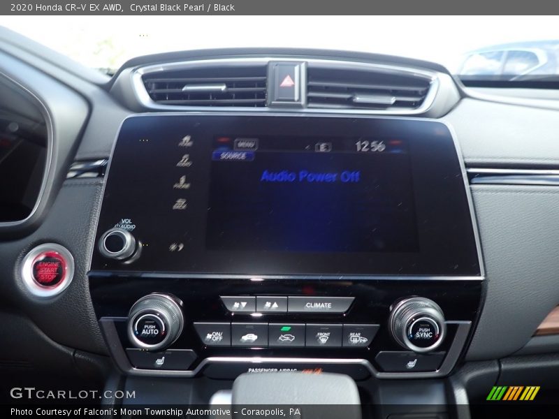 Crystal Black Pearl / Black 2020 Honda CR-V EX AWD