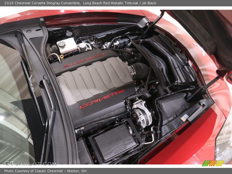  2016 Corvette Stingray Convertible Engine - 6.2 Liter DI OHV 16-Valve VVT V8