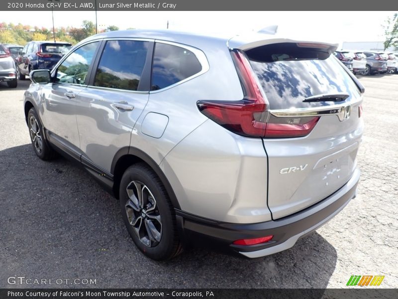 Lunar Silver Metallic / Gray 2020 Honda CR-V EX-L AWD