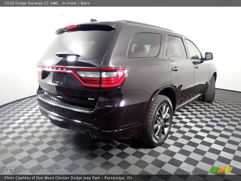 In–Violet / Black 2018 Dodge Durango GT AWD