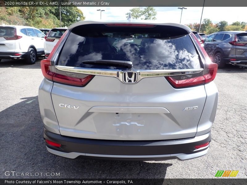 Lunar Silver Metallic / Gray 2020 Honda CR-V EX-L AWD