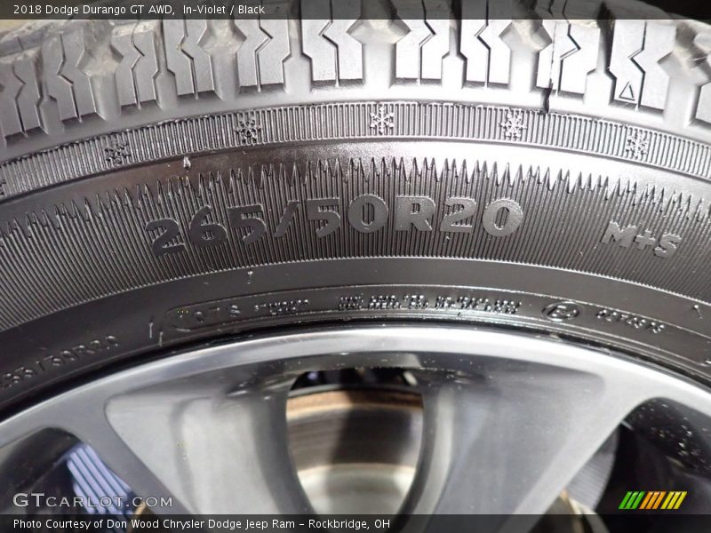 In–Violet / Black 2018 Dodge Durango GT AWD