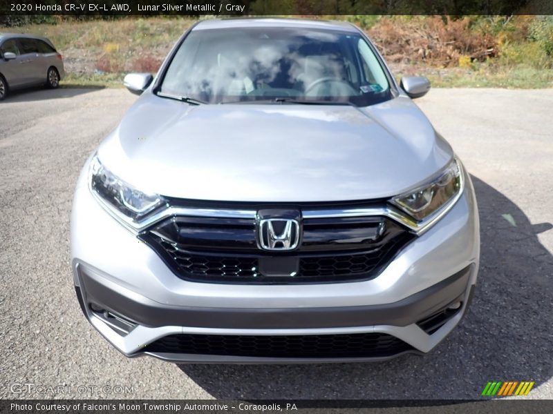 Lunar Silver Metallic / Gray 2020 Honda CR-V EX-L AWD