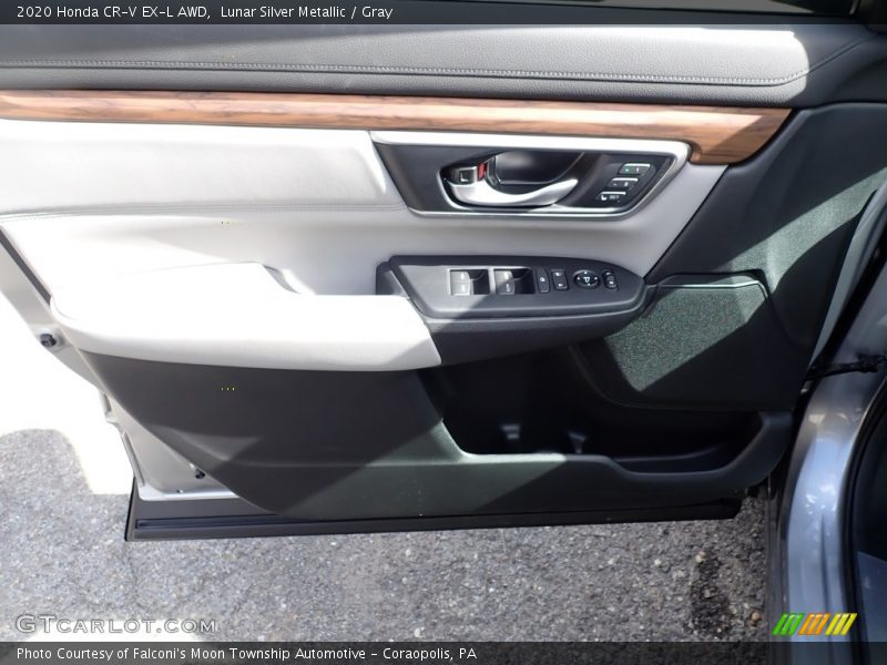 Lunar Silver Metallic / Gray 2020 Honda CR-V EX-L AWD