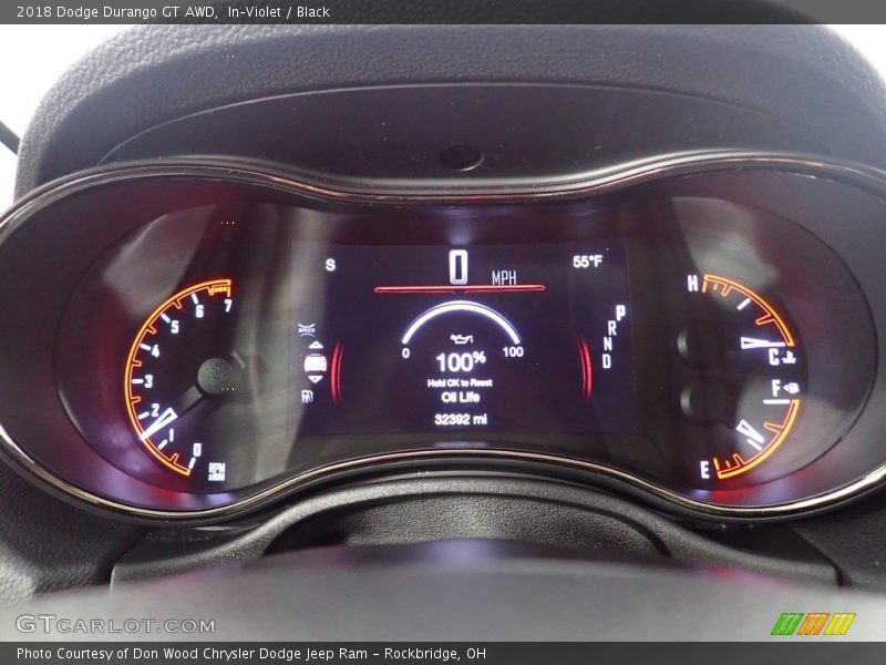 In–Violet / Black 2018 Dodge Durango GT AWD