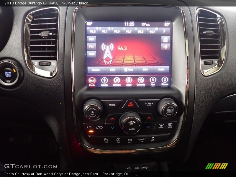 In–Violet / Black 2018 Dodge Durango GT AWD