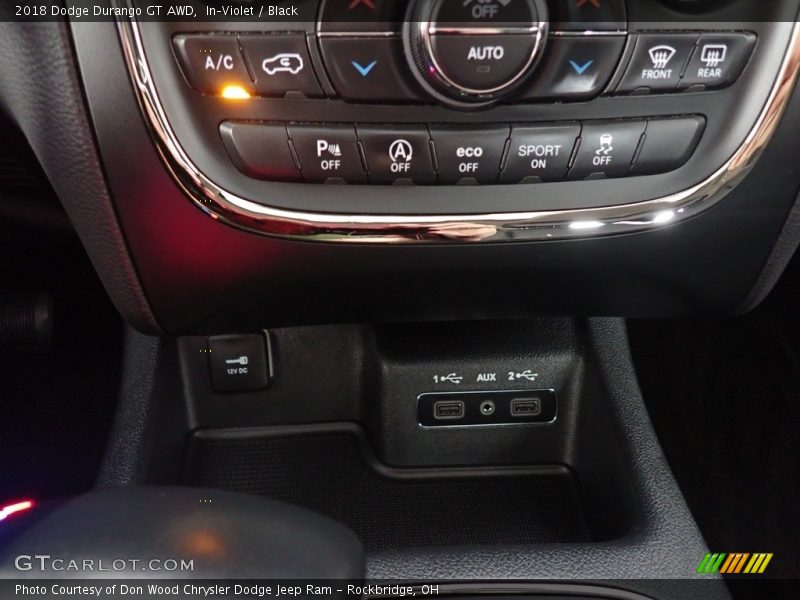 In–Violet / Black 2018 Dodge Durango GT AWD