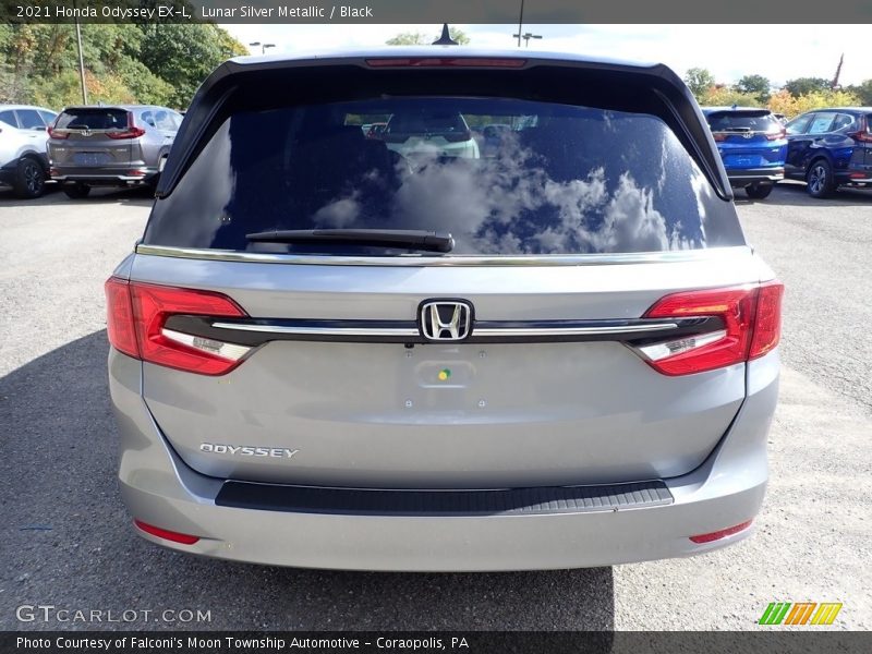 Lunar Silver Metallic / Black 2021 Honda Odyssey EX-L