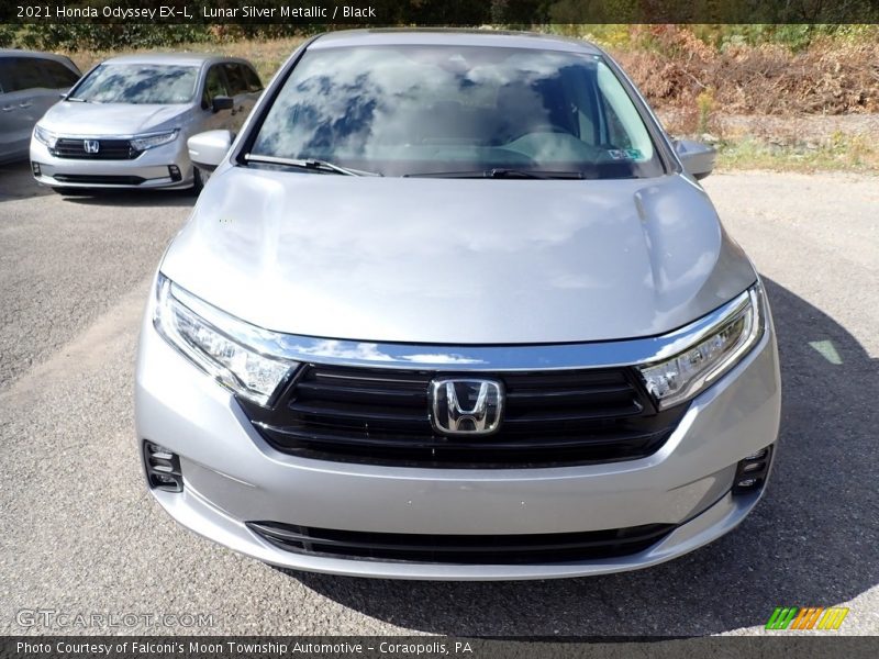 Lunar Silver Metallic / Black 2021 Honda Odyssey EX-L