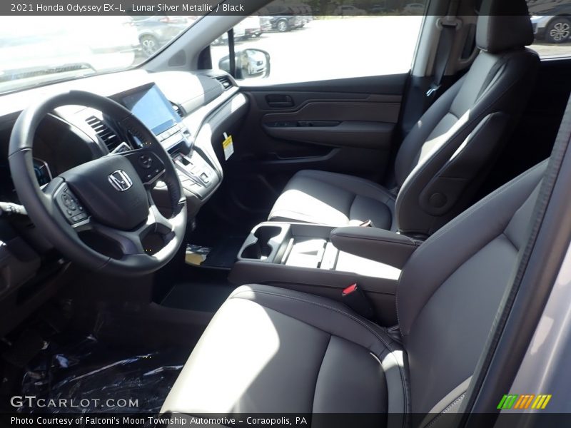Lunar Silver Metallic / Black 2021 Honda Odyssey EX-L