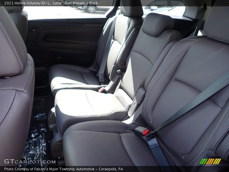 Lunar Silver Metallic / Black 2021 Honda Odyssey EX-L