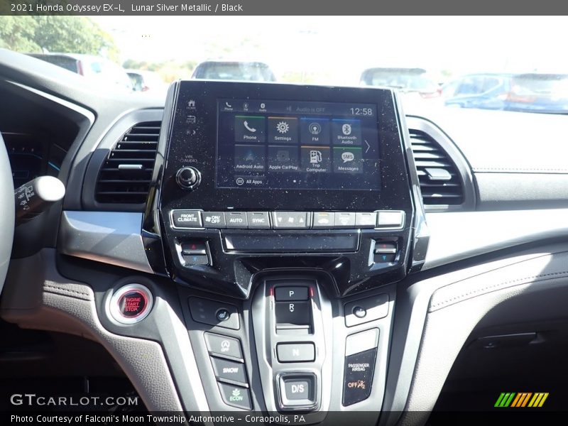 Lunar Silver Metallic / Black 2021 Honda Odyssey EX-L