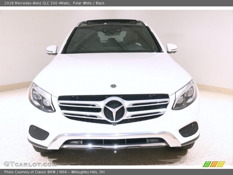 Polar White / Black 2018 Mercedes-Benz GLC 300 4Matic