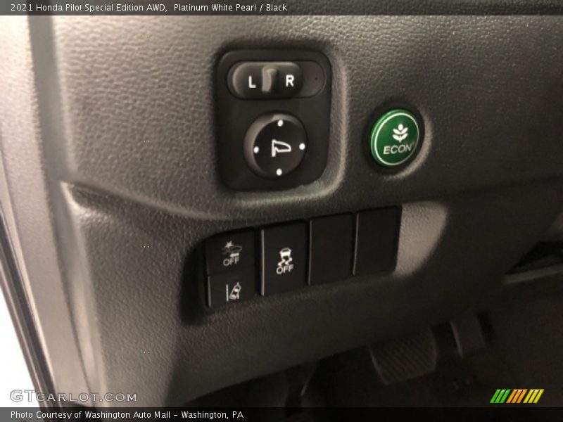 Platinum White Pearl / Black 2021 Honda Pilot Special Edition AWD