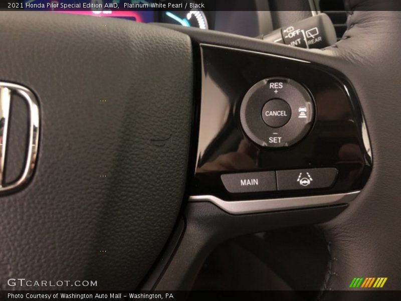 Platinum White Pearl / Black 2021 Honda Pilot Special Edition AWD