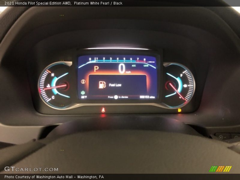 Platinum White Pearl / Black 2021 Honda Pilot Special Edition AWD