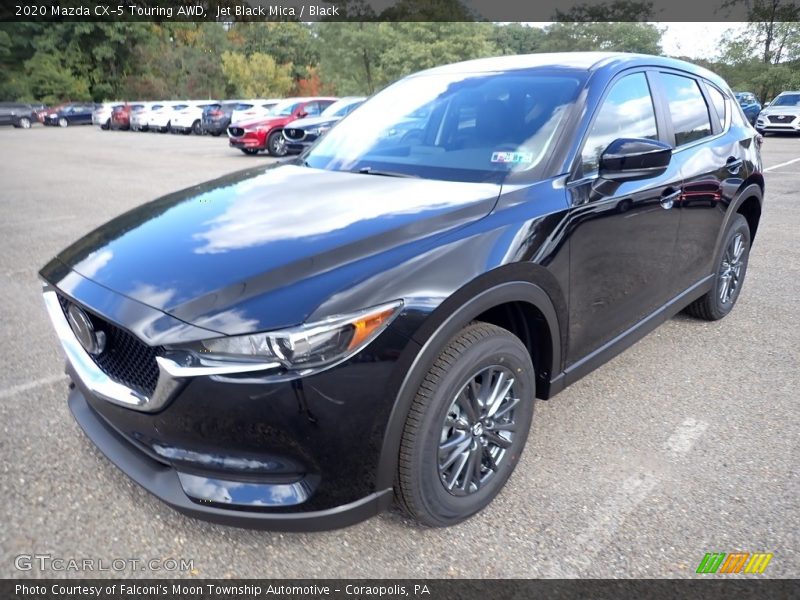 Jet Black Mica / Black 2020 Mazda CX-5 Touring AWD