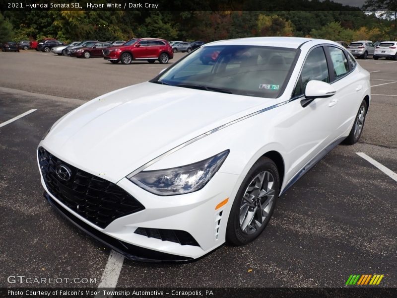 Front 3/4 View of 2021 Sonata SEL