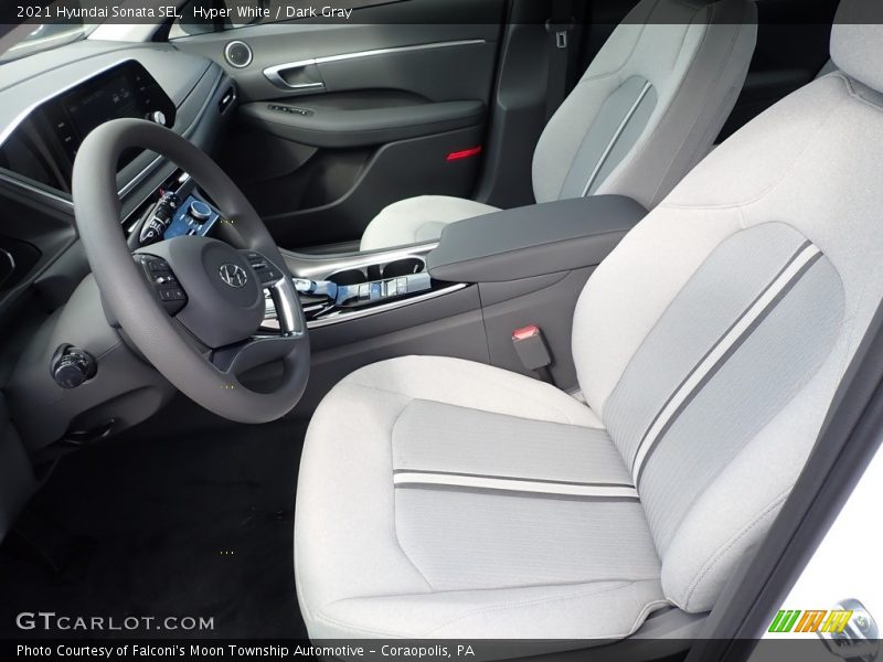 Front Seat of 2021 Sonata SEL