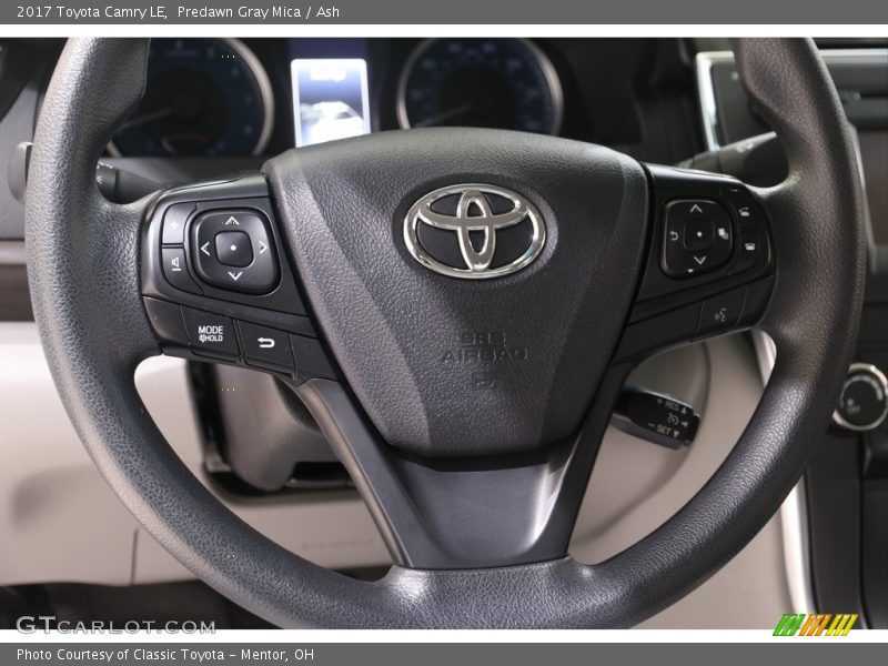 Predawn Gray Mica / Ash 2017 Toyota Camry LE