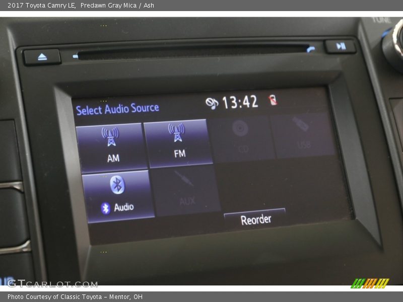 Predawn Gray Mica / Ash 2017 Toyota Camry LE