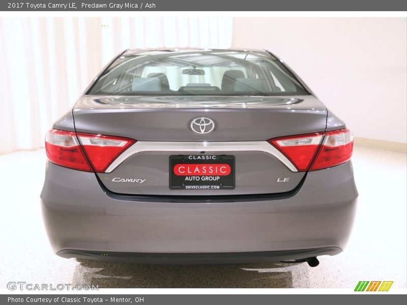 Predawn Gray Mica / Ash 2017 Toyota Camry LE