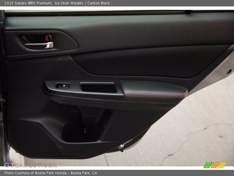 Ice Silver Metallic / Carbon Black 2015 Subaru WRX Premium
