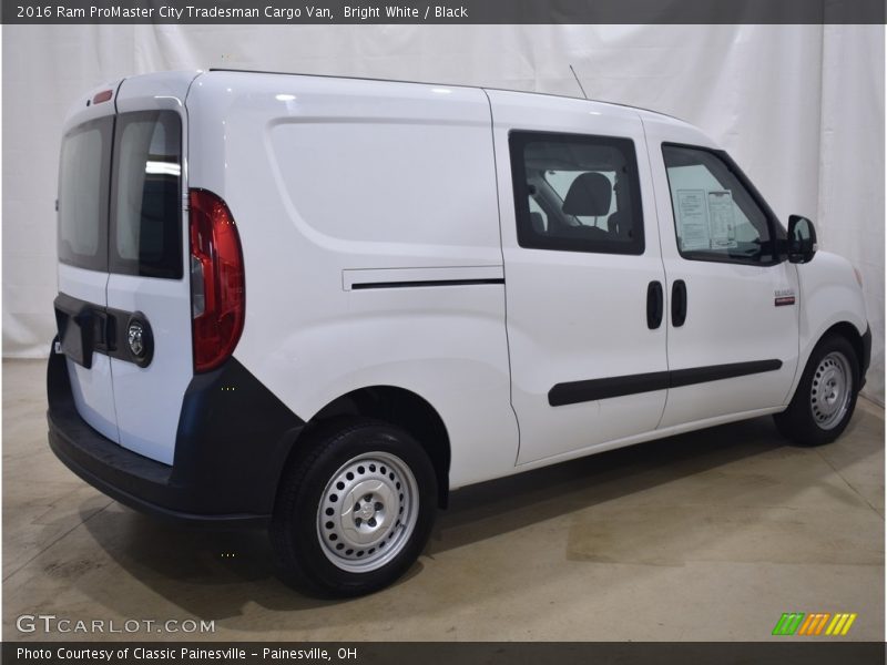 Bright White / Black 2016 Ram ProMaster City Tradesman Cargo Van