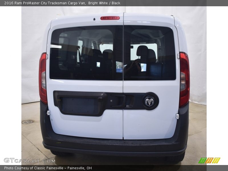 Bright White / Black 2016 Ram ProMaster City Tradesman Cargo Van