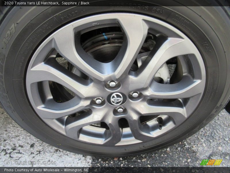 Sapphire / Black 2020 Toyota Yaris LE Hatchback