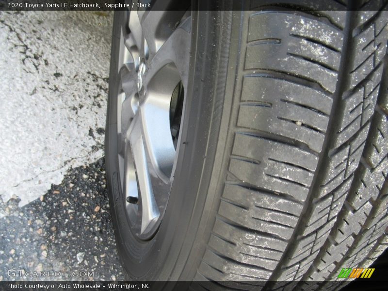 Sapphire / Black 2020 Toyota Yaris LE Hatchback