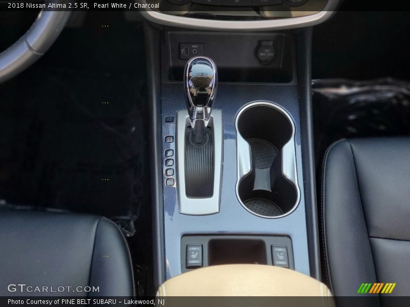 Pearl White / Charcoal 2018 Nissan Altima 2.5 SR