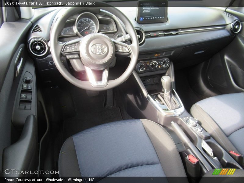 Sapphire / Black 2020 Toyota Yaris LE Hatchback