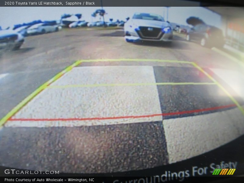 Sapphire / Black 2020 Toyota Yaris LE Hatchback
