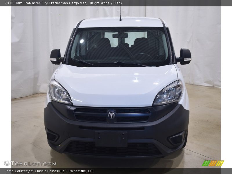 Bright White / Black 2016 Ram ProMaster City Tradesman Cargo Van