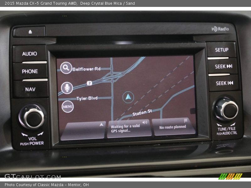 Navigation of 2015 CX-5 Grand Touring AWD