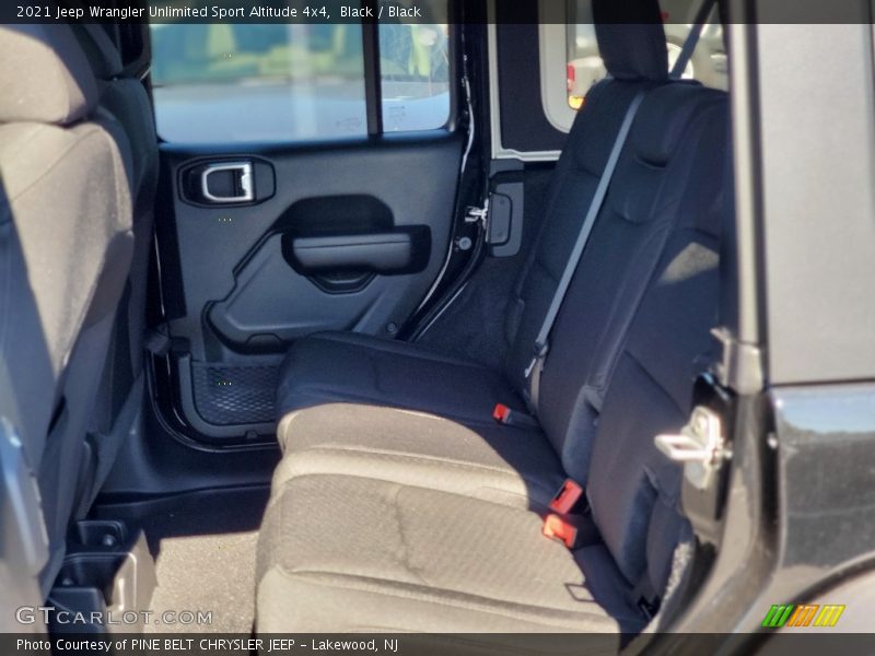 Black / Black 2021 Jeep Wrangler Unlimited Sport Altitude 4x4