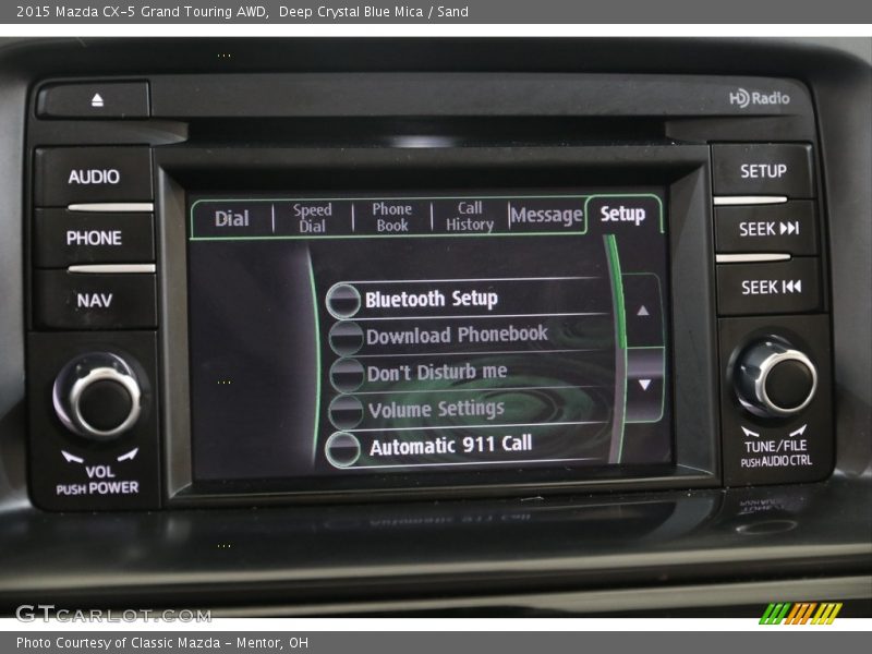 Controls of 2015 CX-5 Grand Touring AWD