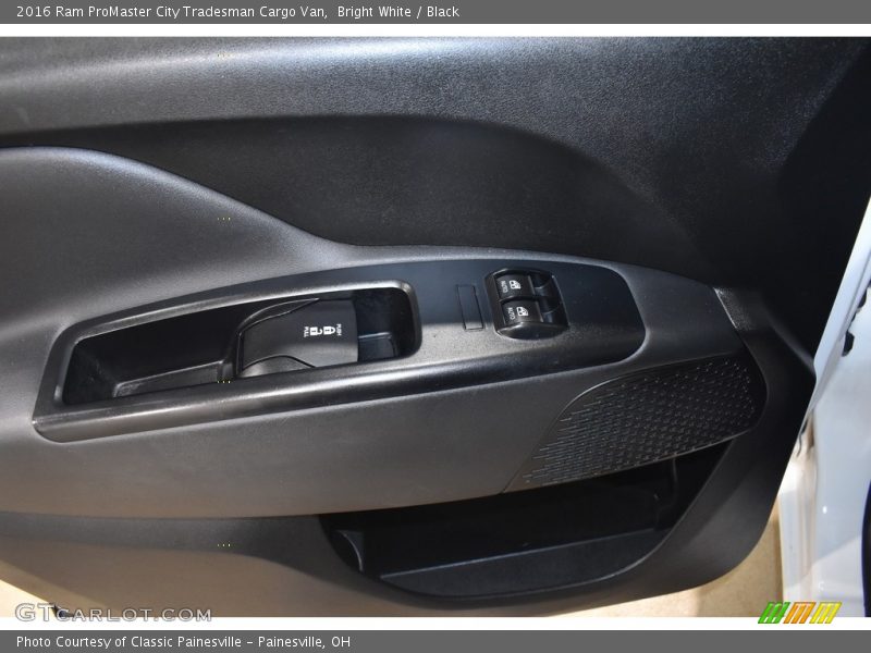 Bright White / Black 2016 Ram ProMaster City Tradesman Cargo Van