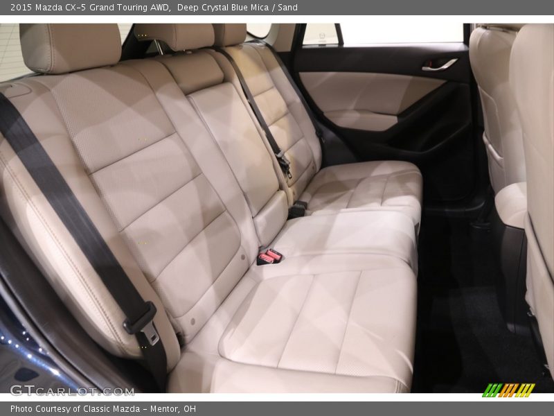 Rear Seat of 2015 CX-5 Grand Touring AWD