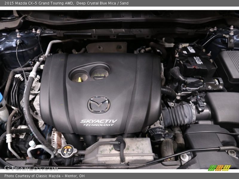  2015 CX-5 Grand Touring AWD Engine - 2.5 Liter SKYACTIV-G DI DOHC 16-Valve VVT 4 Cylinder